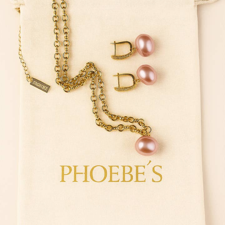 PHOEBE´S - Wholesale Jewelry Set - Set of jewelry with natural pearls1
