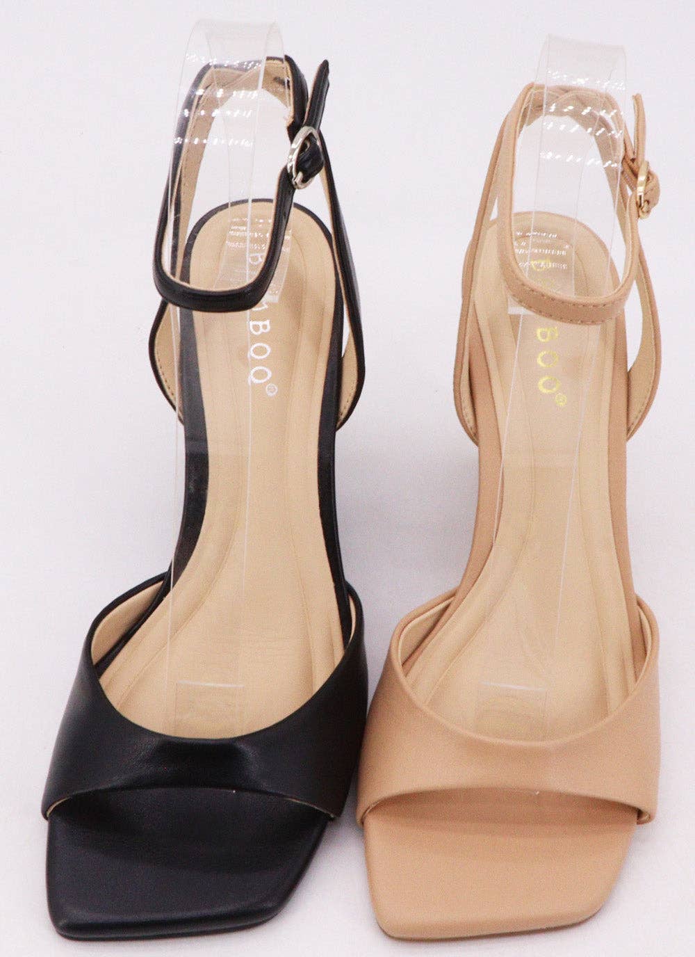 Mars Sky Shoes Wholesale - Wholesale Wedges - Women's - Bamboo AUTHOR-06 Women High Wedges Square Toe Ankle Strap Sandals-12 Pairs Pack-19.35/Pair3