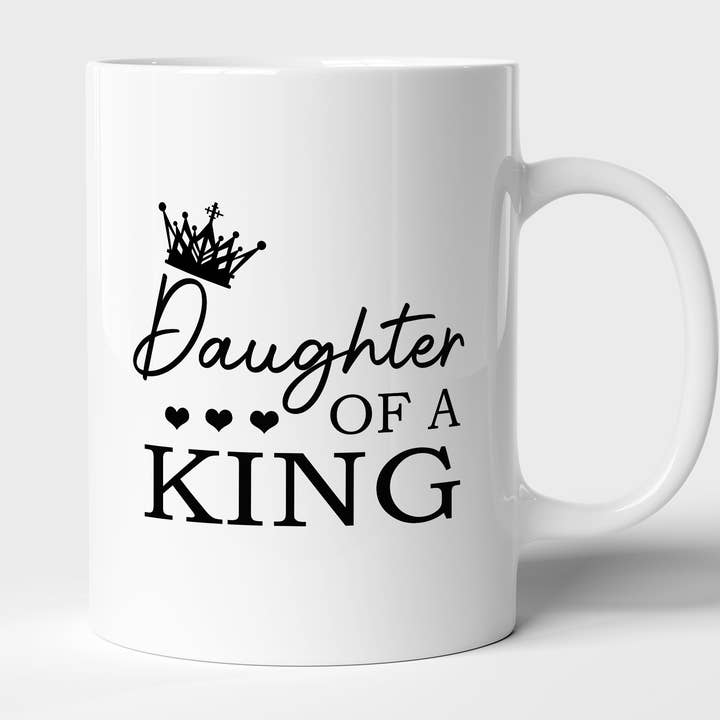 Mug fille d'un roi, tasse de verset de la Bible, tasse des Écritures pour la vente par byMerryWorks