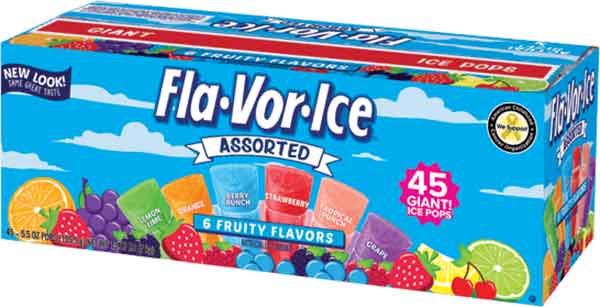 Hudson Meat Company - Wholesale Fruit Juice - FLA-VOR-ICE FREEZER POP     -     FAL-VOR-ICE0