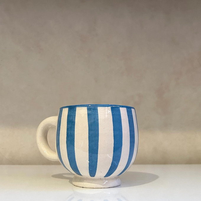 High crafty – Caneca por atacado – Chávenas de Cerâmica Marroquina Feitas à Mão – Café Artesanal Multicolorido3