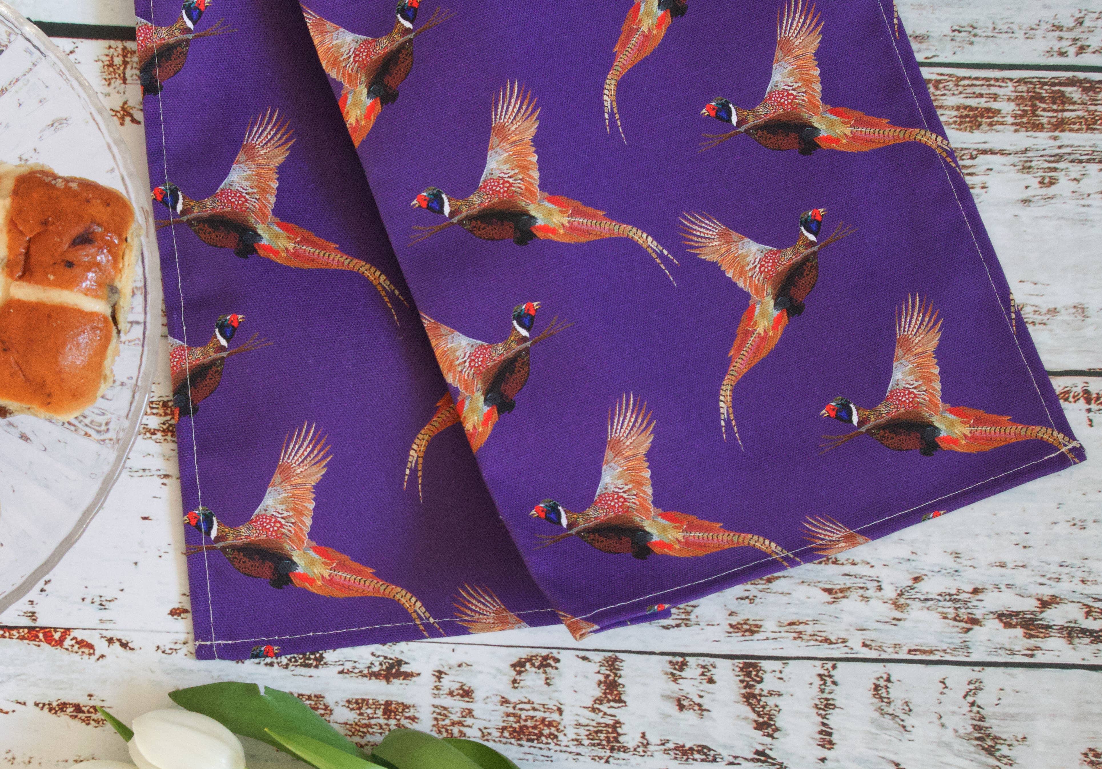 Tracey Cooper – wholesale Tea towel – Pheasant Tea Towel1