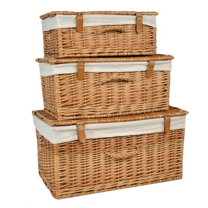 Vacchetti - Wholesale Picnic Basket - Picnic Wicker 1-3 CM60x40h30