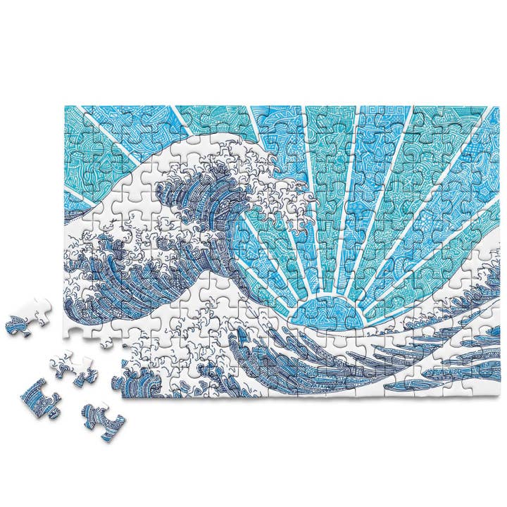 Viz Art Ink - Wholesale Puzzle - Adult - Micro Puzzle - Off California (Blue)1