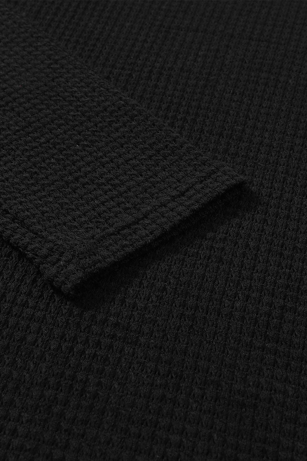 Lovesoft - Venta al por mayor Túnica - Mujer - Top extragrande de punto gofrado con aberturas altas18