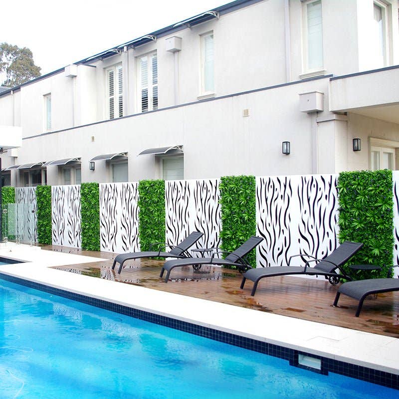 Designer Plants - Wholesale Artificial Plant - Luxury Lavender Fields Artificial Green Wall 40" x 40" 11SQFT Commercial Grade UV Resistant5