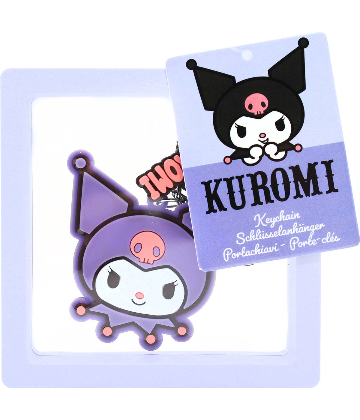 Joy Toy - Wholesale Keychain - Kids - KUROMI KEYCHAIN IN FRAME PACKAGING2