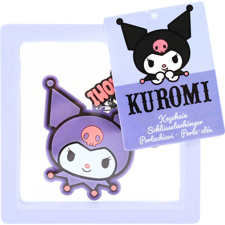 Joy Toy - Wholesale Keychain - Kids - KUROMI KEYCHAIN IN FRAME PACKAGING2