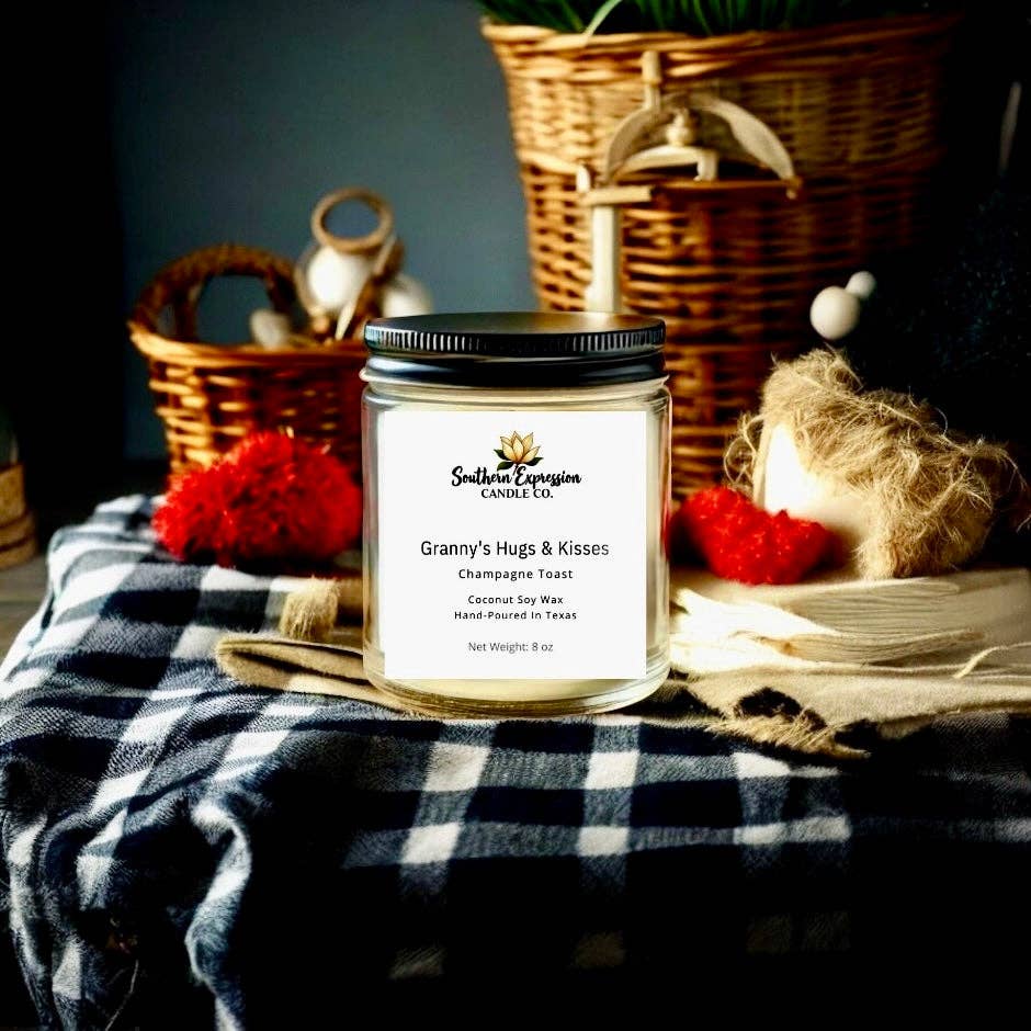 Southern Expression Candle Co. - Vente Bougie en bocal - Les câlins et les baisers de mamie2