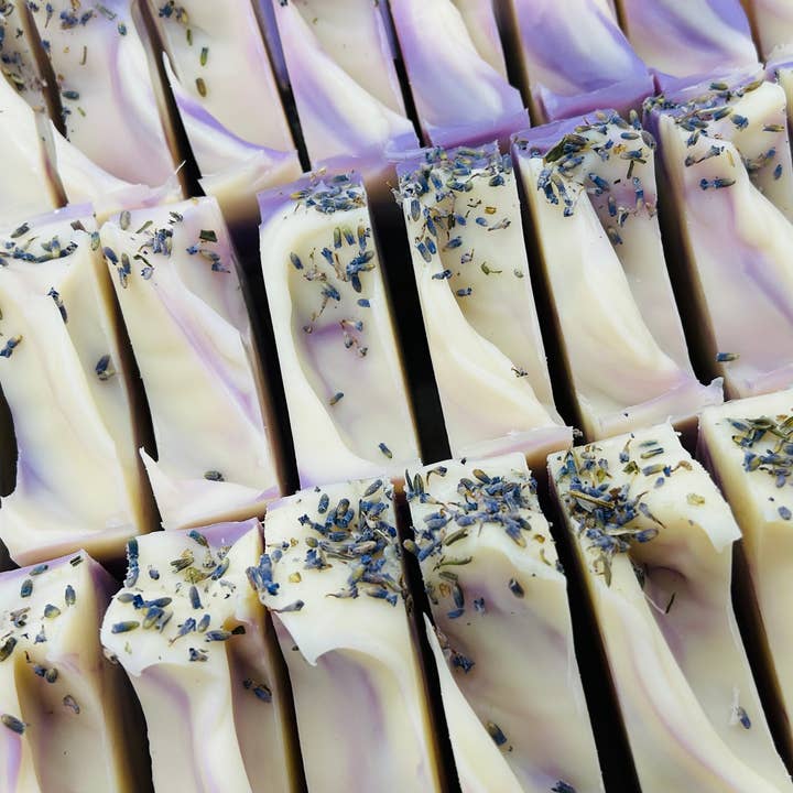 SARATOGA NATURAL BODY CARE LLC - Wholesale Bar Soap - Lavender Handmade Soap Bar VEGAN COLD PROCESS