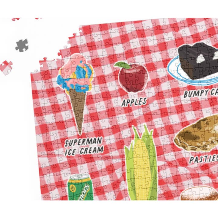 City Bird – Puzzle - Adulto por atacado – Quebra-cabeça Michigan Foods2