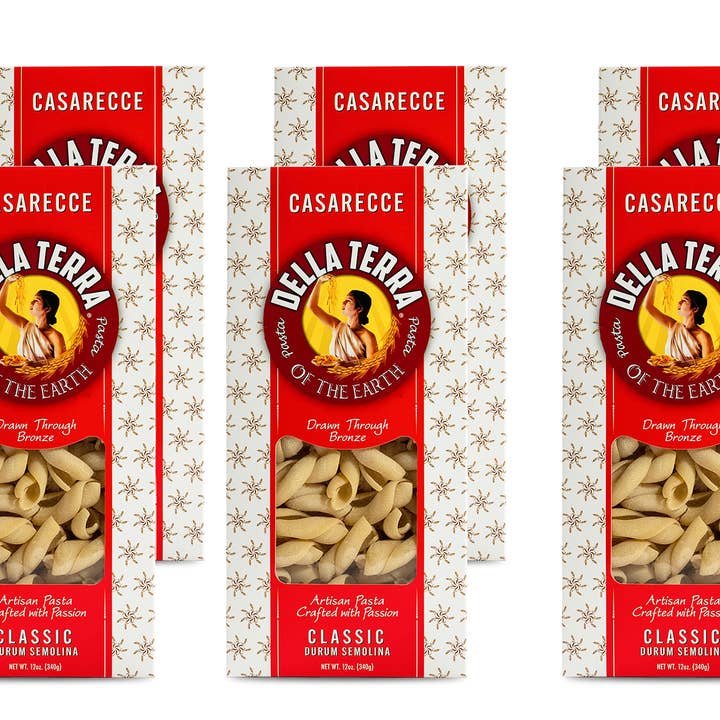 Casarecce - 6-Pack Case for wholesale by Della Terra Pasta