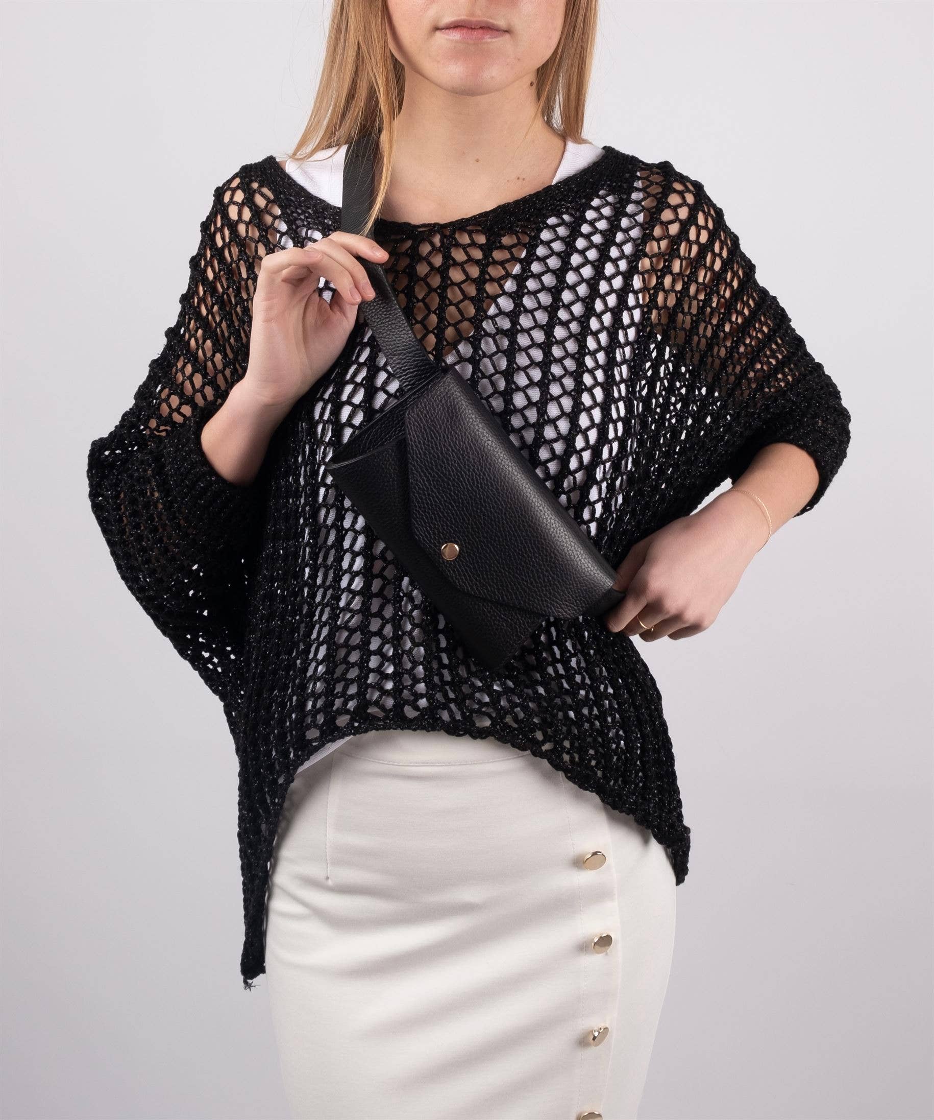 Cecile Wang - Wholesale Knit Sweater - Women's - MT8013 crochet sweater5