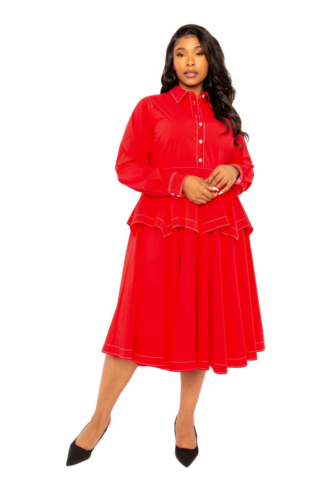 J2 FASHION - Vente Robe – femme - Robe style péplum3