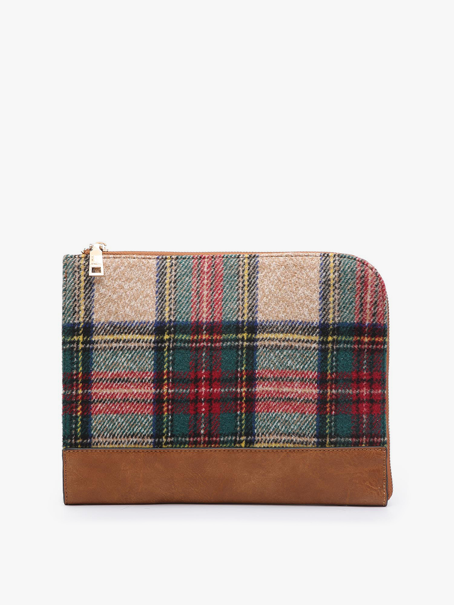 Jen & Co. - Wholesale Clutch Bag - Women's - M1981 Gwen Clutch / Tablet Sleeve 11''6