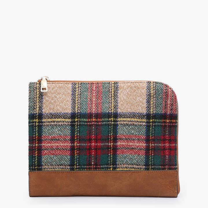 Jen & Co. - Wholesale Clutch Bag - Women's - M1981 Gwen Clutch / Tablet Sleeve 11''6