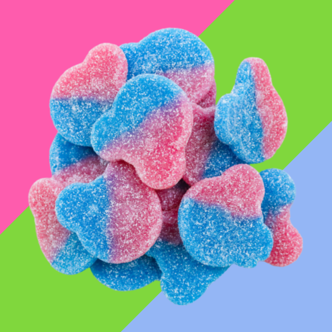 Gaffney's Sweets & Treats Wholesale - Vente Bonbons gélifiés - Bonbons vegan en forme d’oursons goût chewing-gum pétillant 2 kg1