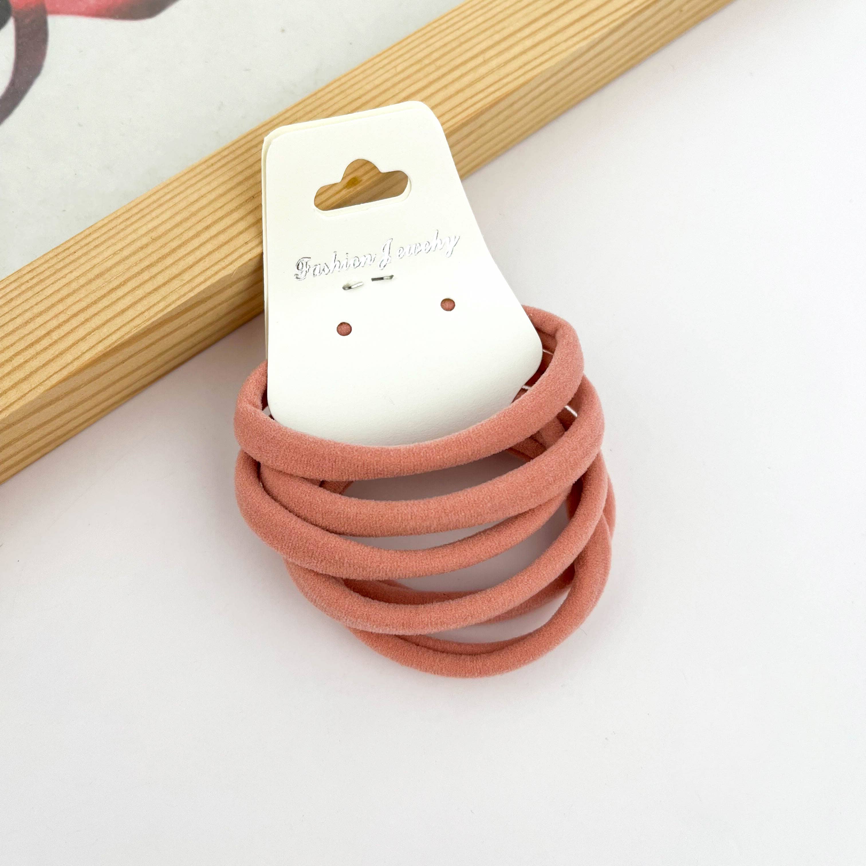 SoapElenGlen – wholesale Hårsnoddar – Dam – Set med sömlösa hårsnoddar, enkla högelastiska gummiband4