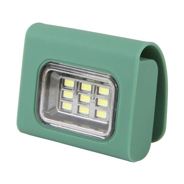BADAWIN GREEN MULTI-PURPOSE MAGNETIC BIKE LED LAMP for wholesale by BADAWIN