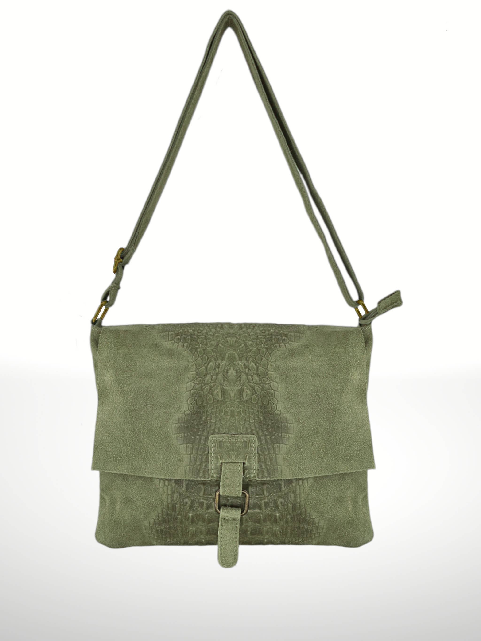 ITALIAN'S LEATHER - Vendita all'ingrosso Borsa a tracolla - Donna - Tracolla in pelle scamosciata Adina 1900337