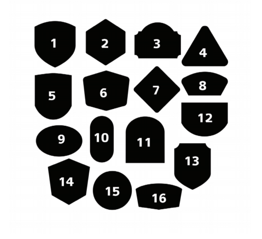 Left Grain - Wholesale Patch - Custom Leather Patch – Patch Only5