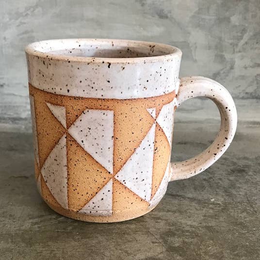 Tasse moderne rustique pour la vente par Bkbceramics