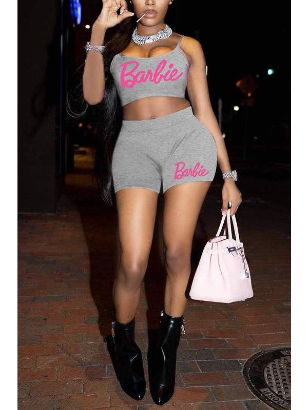 Queen Fashion - Wholesale Top & Skirt Set - Women's - cami top and shorts set