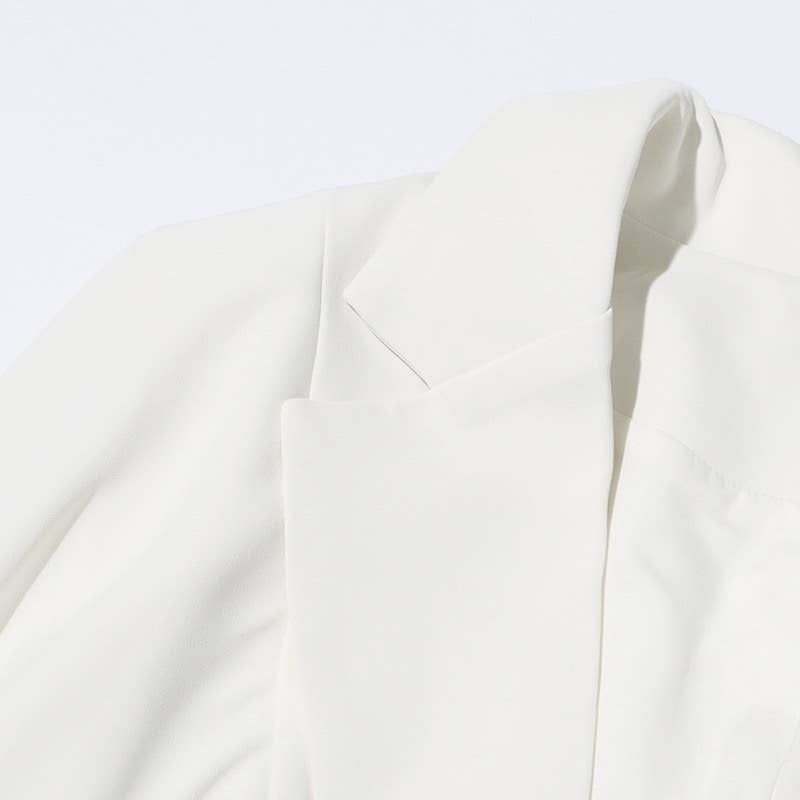 Color as pictures SY215 Chic Autumn Suit & Pleated Skirt Ensemble for wholesale on Faire10