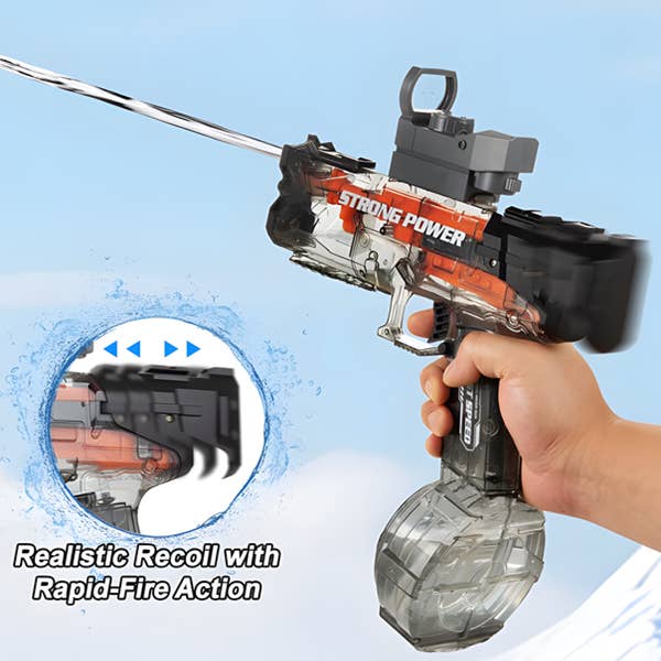 Showcase - Wholesale Classic Toy - Kids - SurgeShot: Rechargeable Automatic Water Blaster Gun