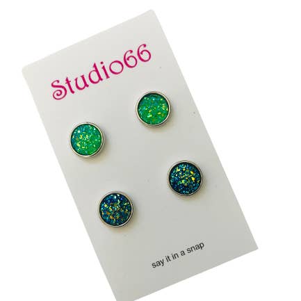 Mini-Snaps - 12mm - Saint Patricks Day - Snap Jewelry for wholesale by Say It in A Snap Jewelry