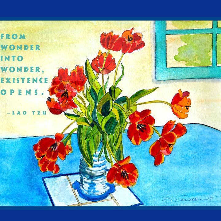 Six Card Set F004 From Wonder Into Wonder -- Lao Tzu for wholesale by ArtLight Media