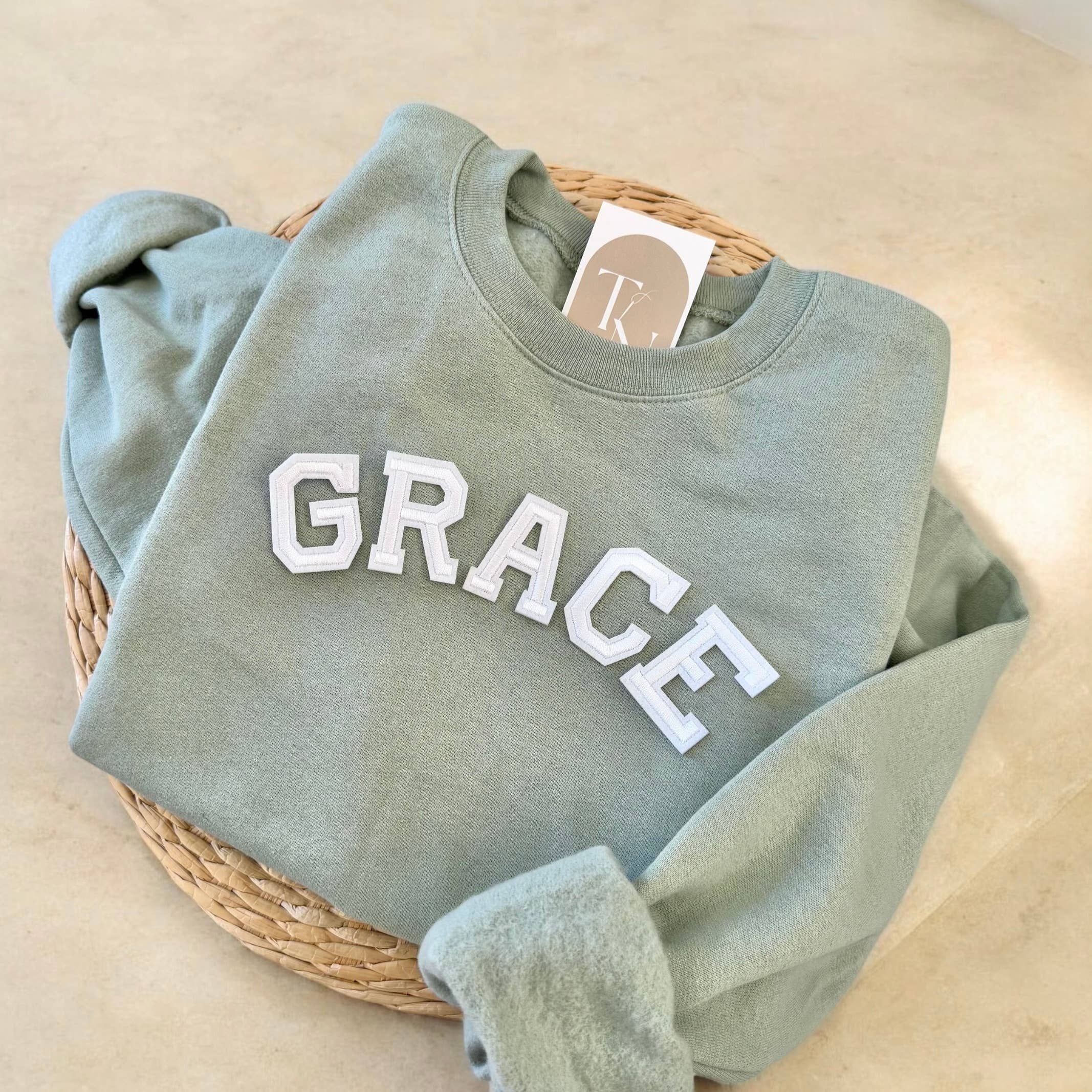 Threads And Needles, INC. - Wholesale Sweatshirt - Unisex - Grace Upon Grace Sweatshirt, Christian Sweatshirt3