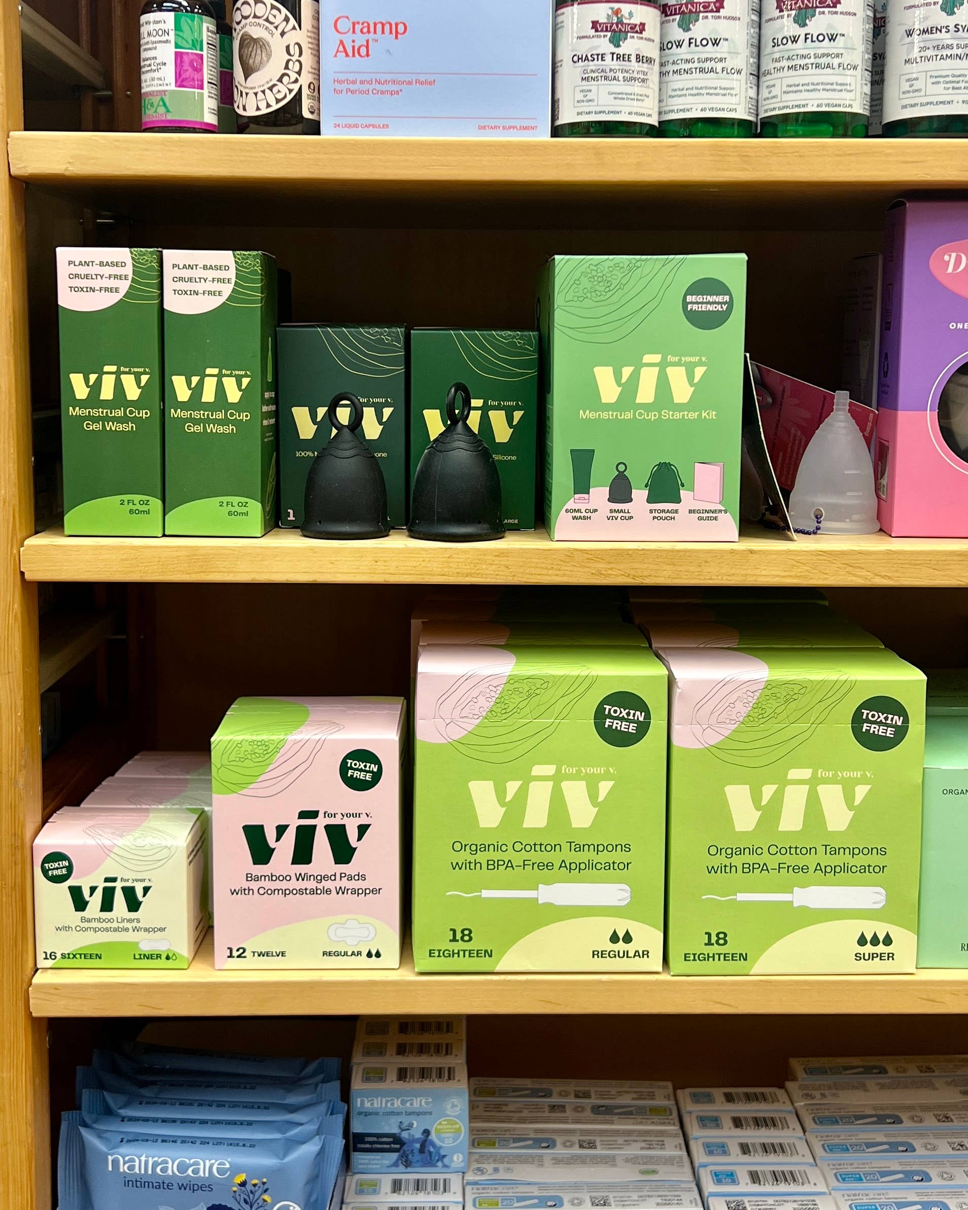 Viv for your V - Wholesale Menstrual Pad/Liner - Viv Bamboo Liners - Plant-Based Extra Soft Liners6
