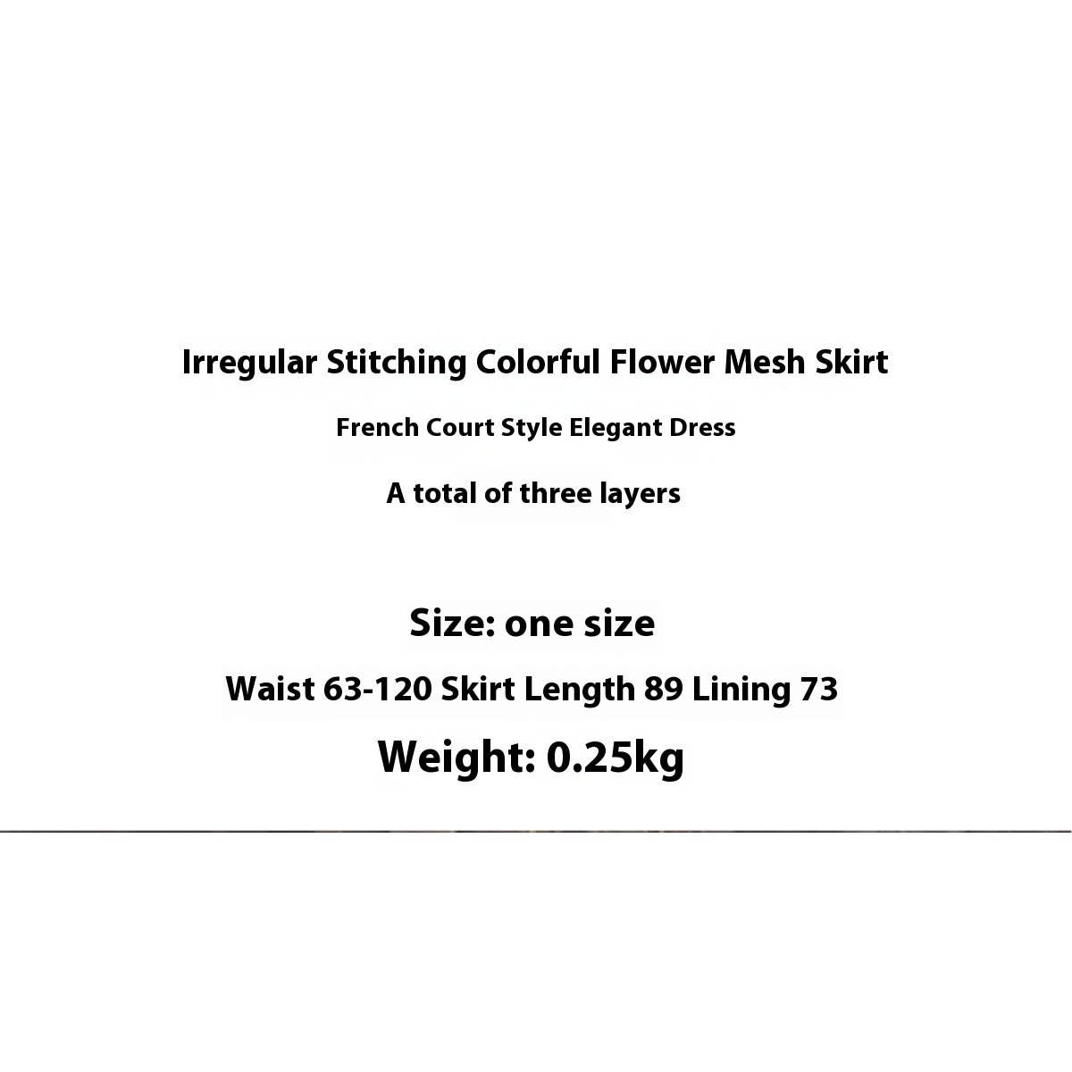 ACCITY - Wholesale Skirt - Women's - COLORFUL FLORAL MESH PRINT PLEATED TULLE SKIRT_CWBLS03993