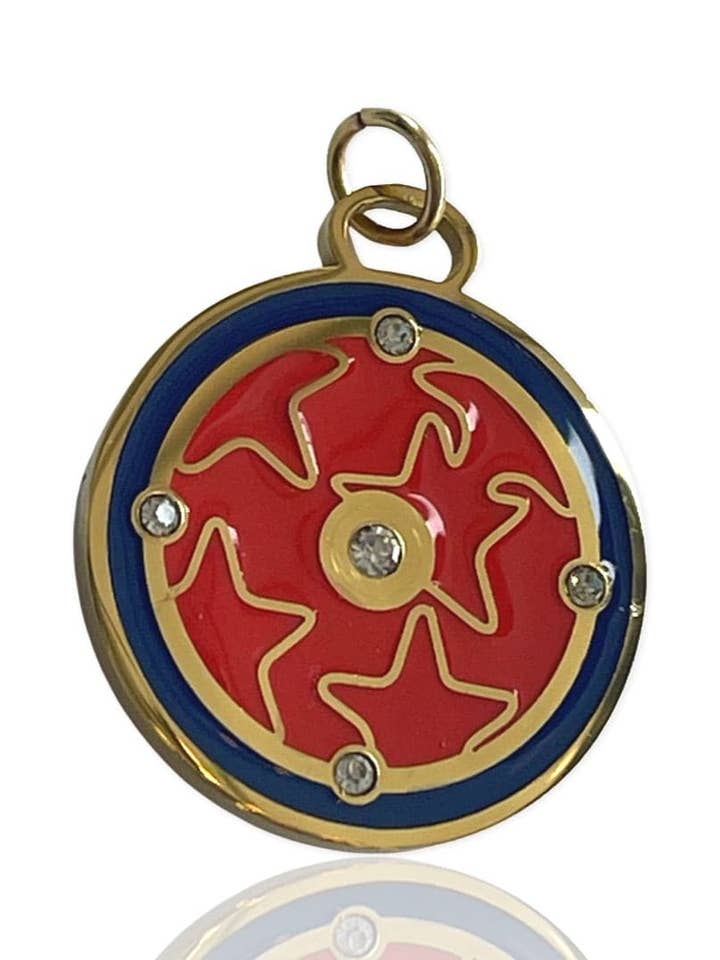 Wünsch dir was - Emaille-Anhänger-Halskette für den Großhandel von AMD COLLECTIVE