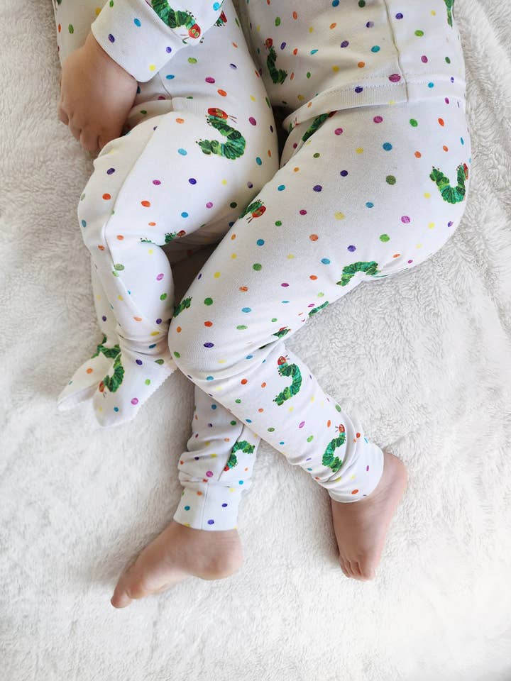 L'ovedbaby - Wholesale Sleepwear set – Kids - Caterpillar | Kids' Organic PJ Set2