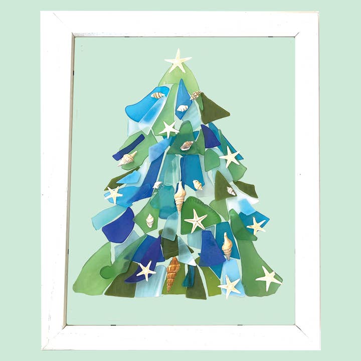 Beach Memories® Glassworks - Wholesale DIY Craft Kit - Holiday Sea Glass Mosaic Kits3