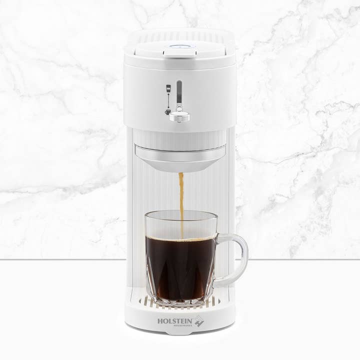 Holstein Housewares - Wholesale Kitchen Appliance - Holstein 2-In-1 Single Serve Pod K-Cup Coffee Maker 13