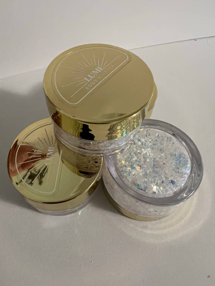 Paillettes de mariée ou irisées pour la vente par Lume Body Glitter