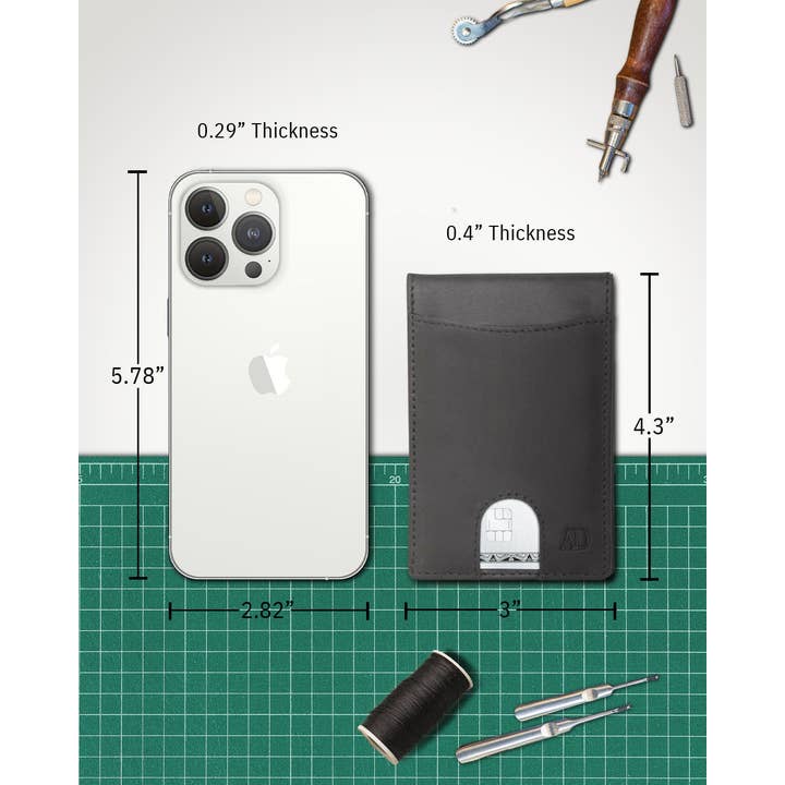 Access Denied Accessories - Wholesale Wallet - Men's - Real Leather Wallets For Men Money Clip Bifold Wallet RFID32