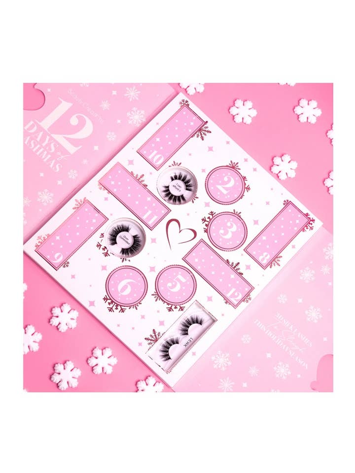 Beauty Creations ELM Silk Lashes Advent Calendar - 1 set for wholesale by PINEAPPLE Beauty