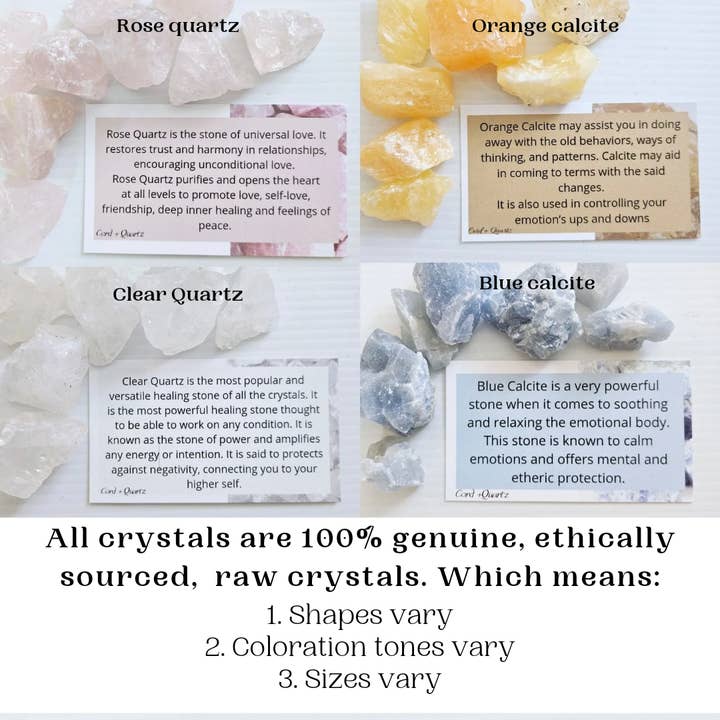 Cord + Quartz - Wholesale DIY Craft Kit - Macrame wrapped crystal keychain DIY craft kit.
