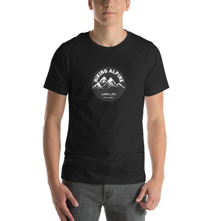 Hiking Alpine Mountains Unisex t-shirt for wholesale by Hiking Alpine