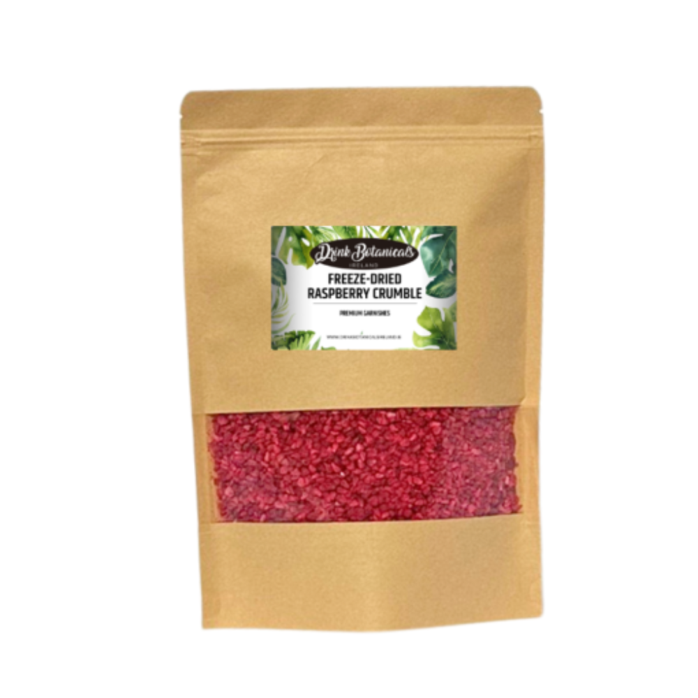 Drink Botanicals Ireland - Wholesale Dried/Dehydrated Fruit - Freeze Dried Raspberry Crumble4