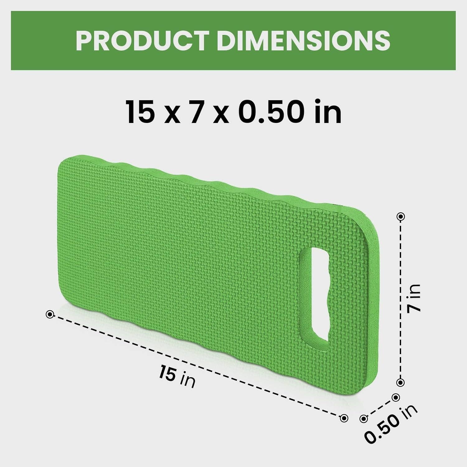 Innovarix – wholesale Gardening kneeling pad – Foam Kneeling Pad 15.5" X 7" - Green0