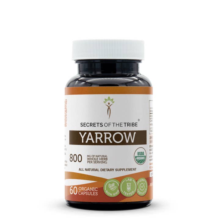 Yarrow Capsules for wholesale by Secrets Of The Tribe