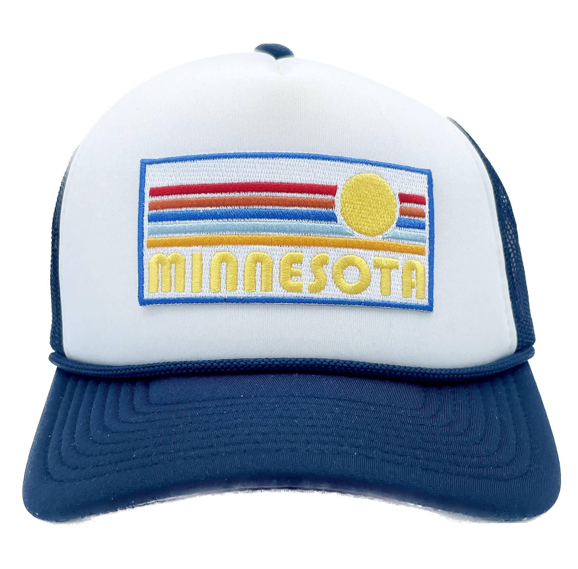 Hey Mountains - Wholesale Trucker Hat - Unisex - Minnesota Hat - Retro  Minnesota Trucker Hat1