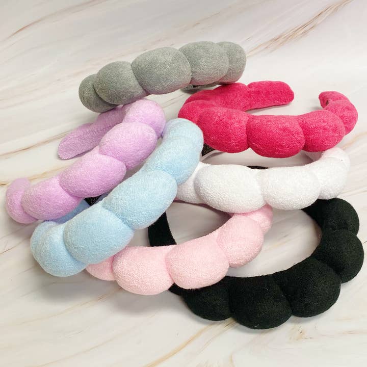 Ellison+Young - Wholesale Fashion Headband - Women's - Terry Puffy Soft Headband