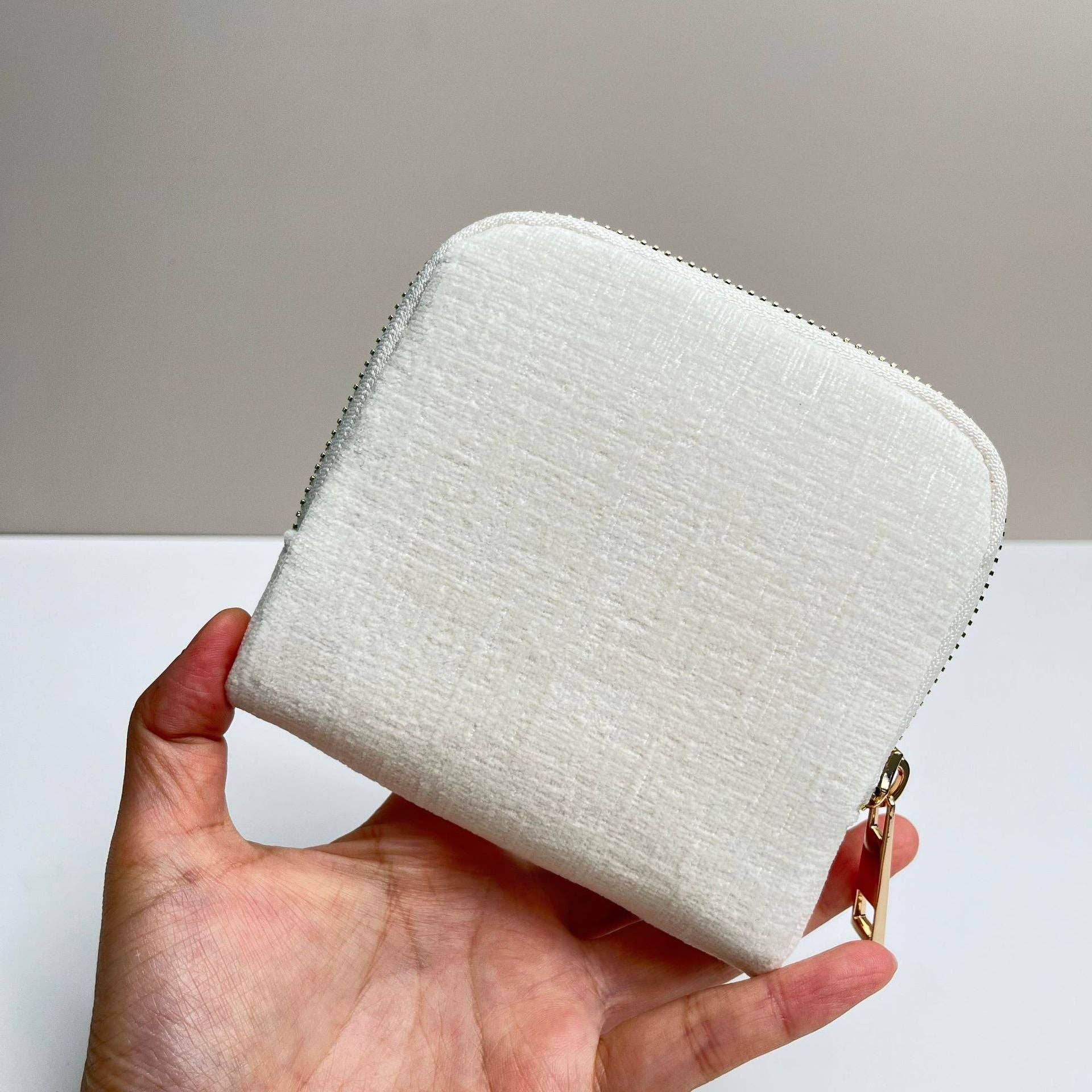 alberalkirk – wholesale Smyckeskrin och organisatörer – Dragkedjehänge Smyckesorganisatör Tyg Flerfärgad S5P3941