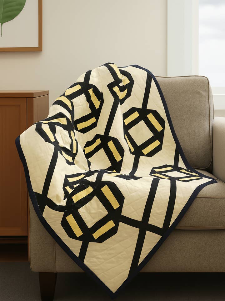 Patrón de colcha moderna, Joyas para venta al por mayor de HBL Designs/Handwoven By Leah